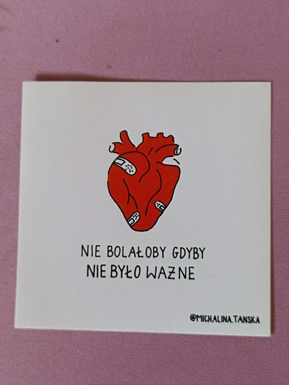 Naklejka "Serce"