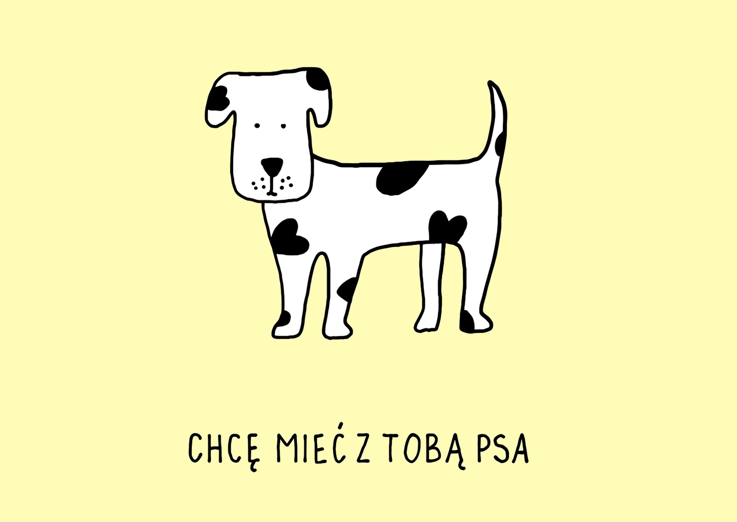 Pocztówka "Pies"