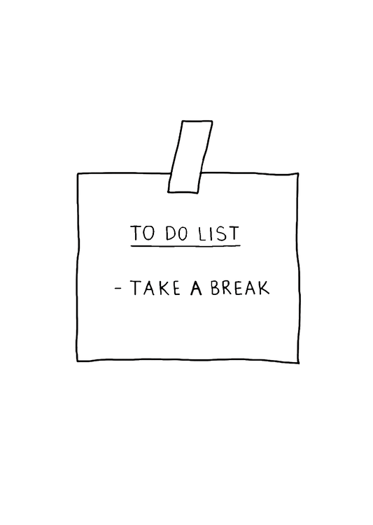 Pocztówka "Take a break"