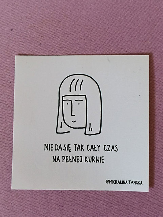Naklejka "Na Pełnej"