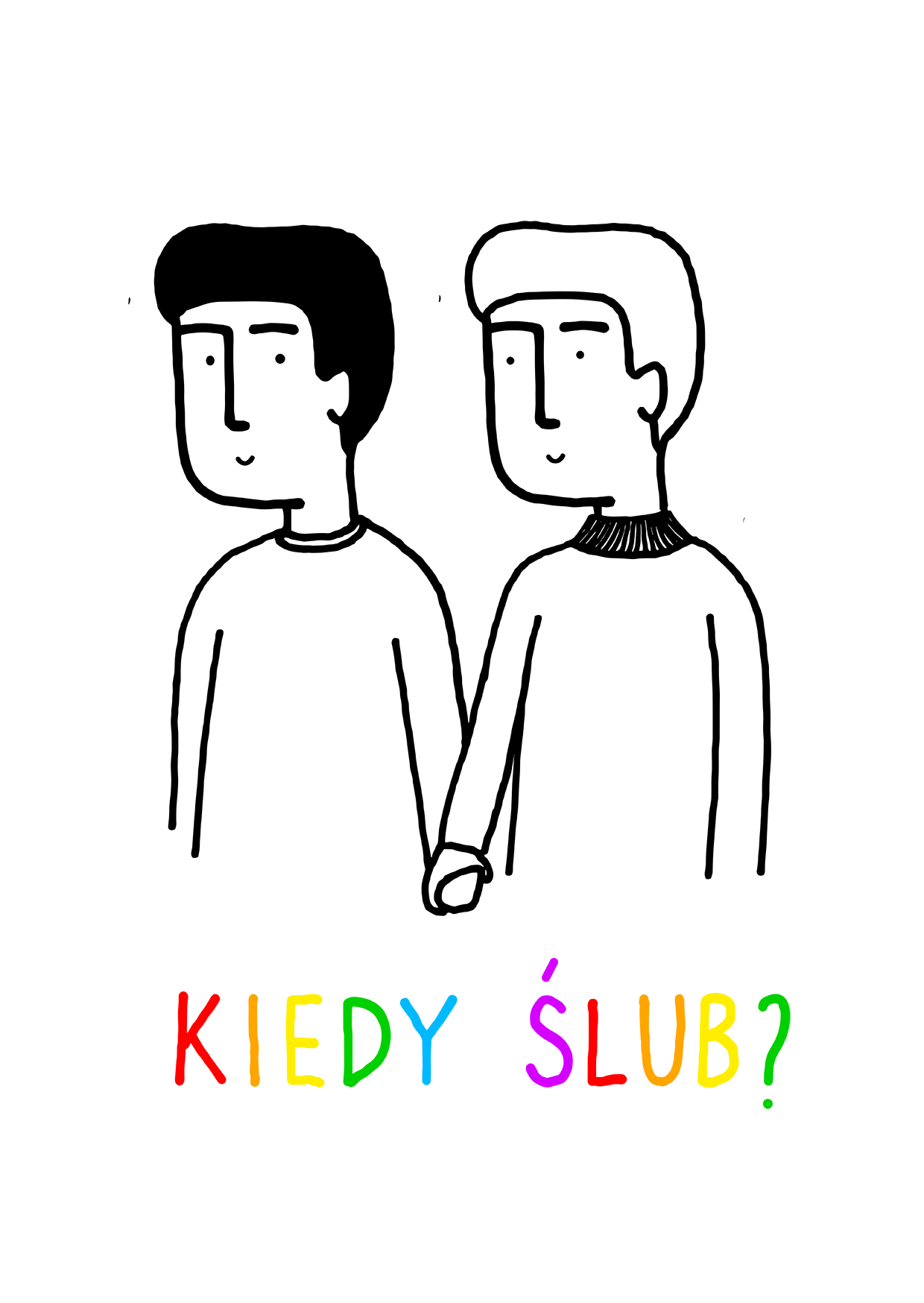 Pocztówka "Kiedy Ślub" M