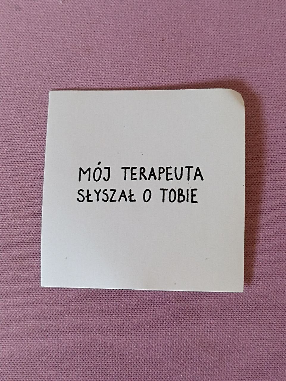 Naklejka "Terapeuta"
